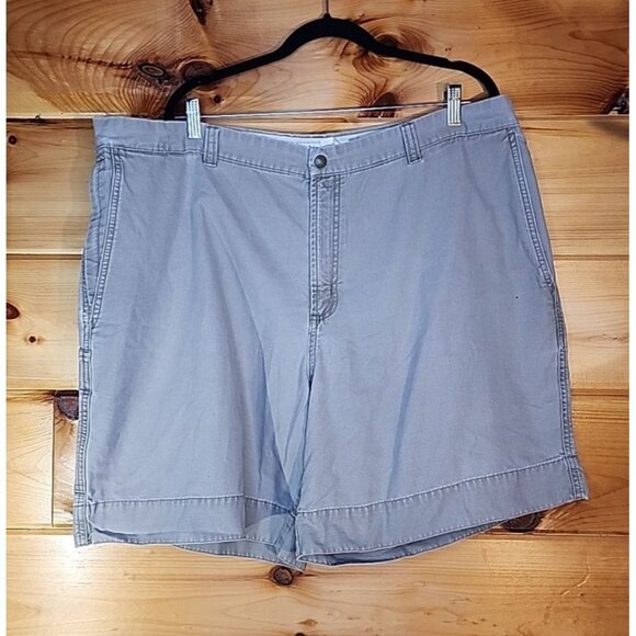 Columbia Shorts Men's 42 Khaki Utility Pockets Hiking Work Cargo - Picture 1 of 12